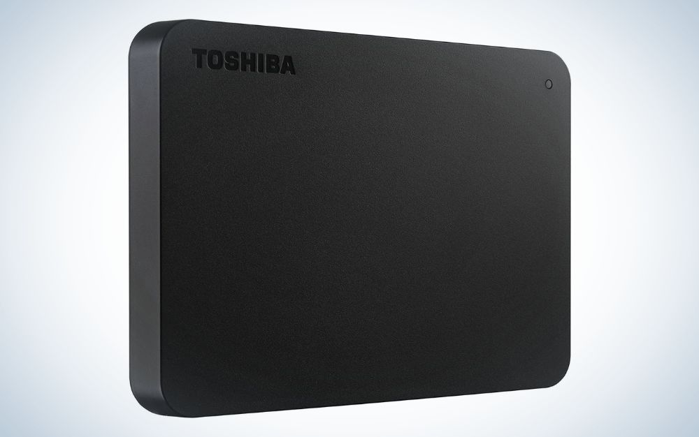 Toshiba Canvio Basics 1TB is the best budget external hard drives for Xbox One.