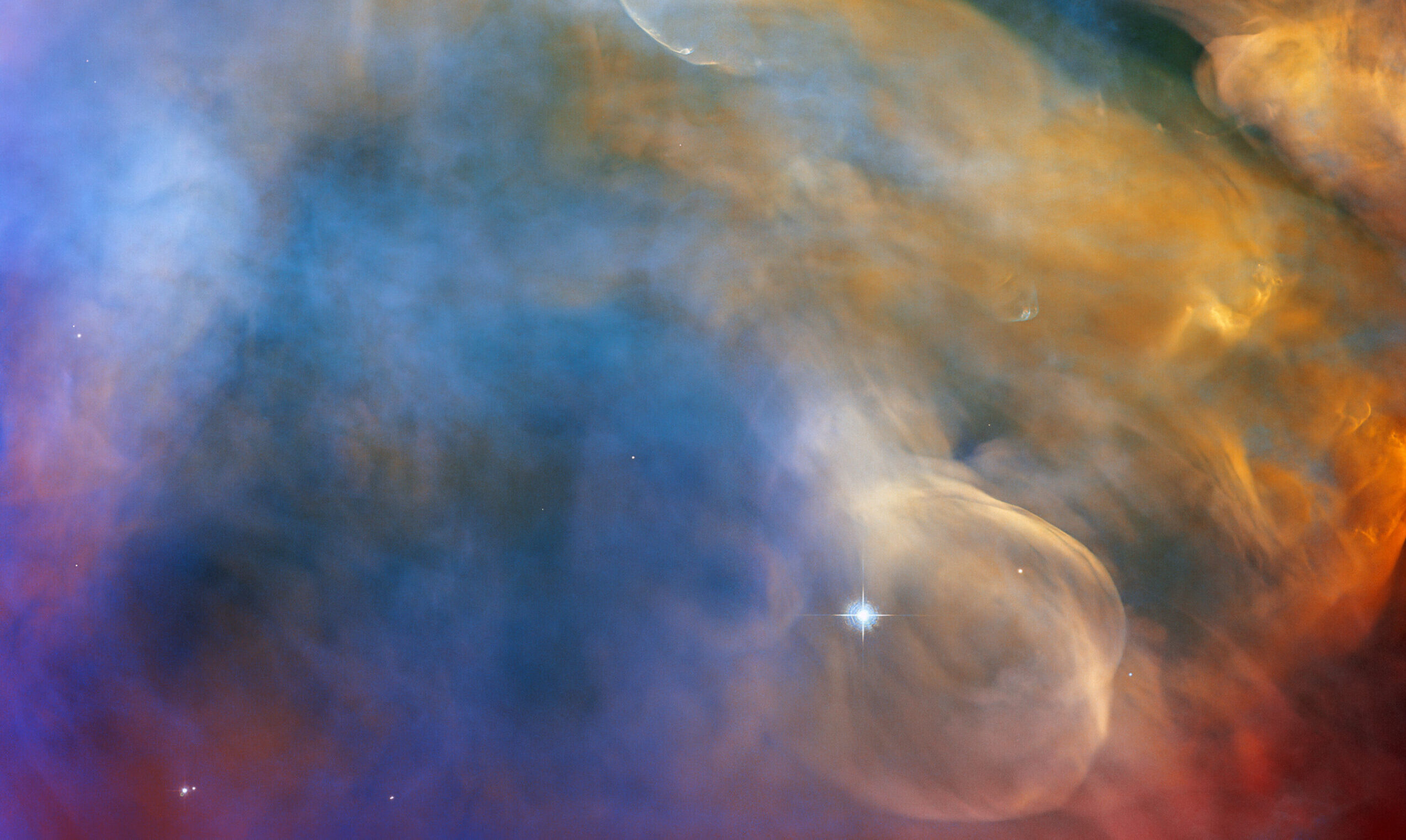 NASA releases Hubble images of cotton candy-colored clouds in Orion Nebula
