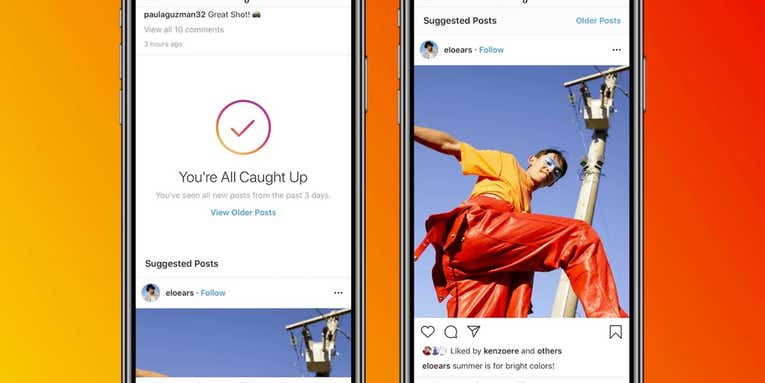 Instagram explains why it’s feeding you specific suggested posts