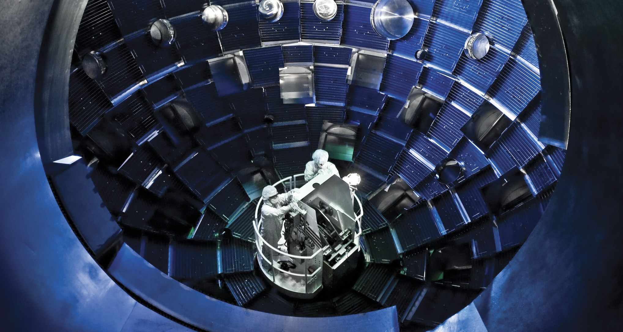 Lawrence Livermore National Laboratory's National Ignition Facility Target Chamber.
