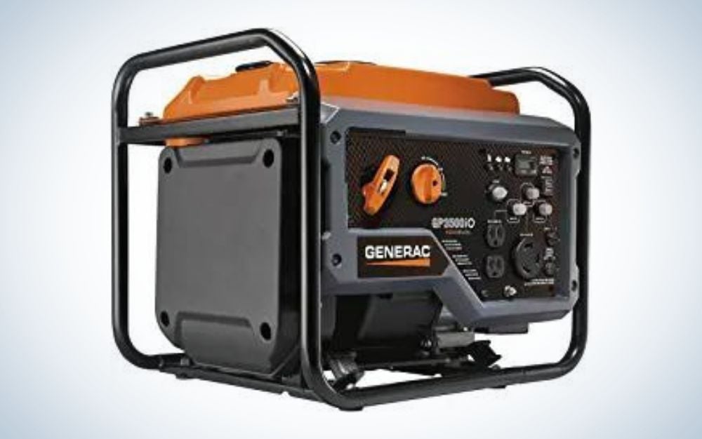 The Generac GP3500iO delivers solid power and unrivaled reliability.