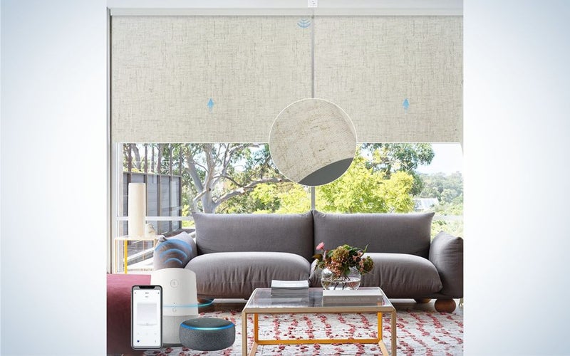 Graywind Motorized Shades are the best corded smart blinds.