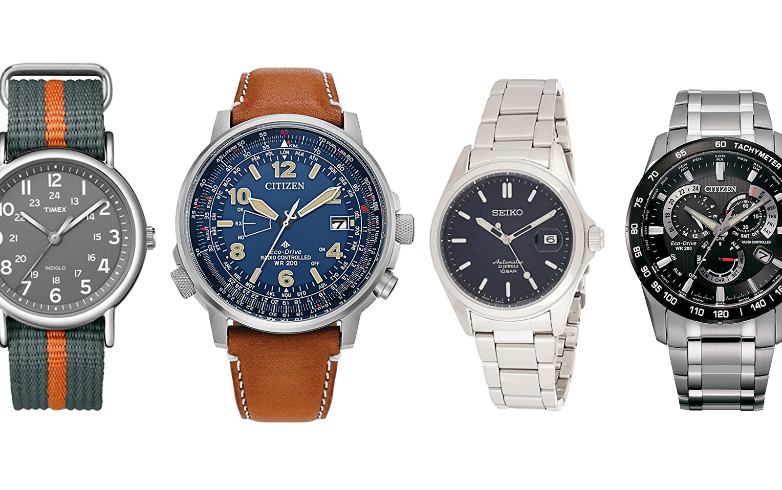 Amazon has Citizen Eco Drive, Timex, and Seiko watches up to 60 percent off before Labor Day