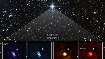 See the first image of an exoplanet caught by the James Webb Space Telescope