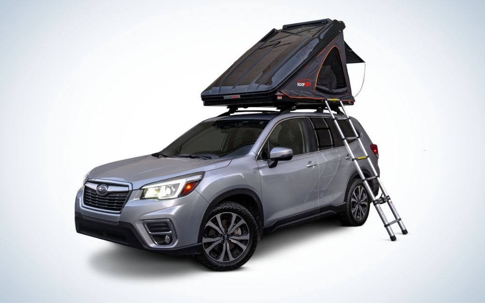 The Roofnest Sparrow Eye is one of the easiest rooftop tents to take down.