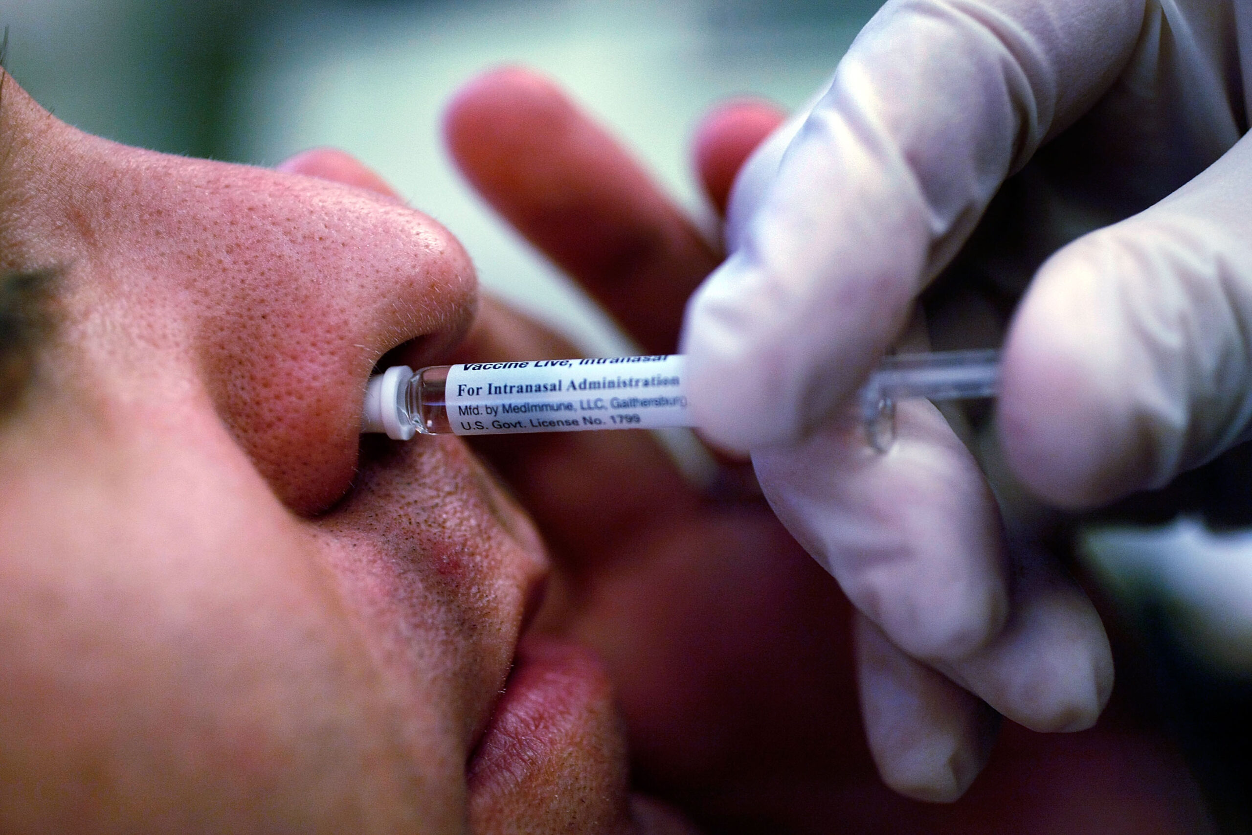 The H1N1 nasal vaccine pictured here, has been available for over a decade. 