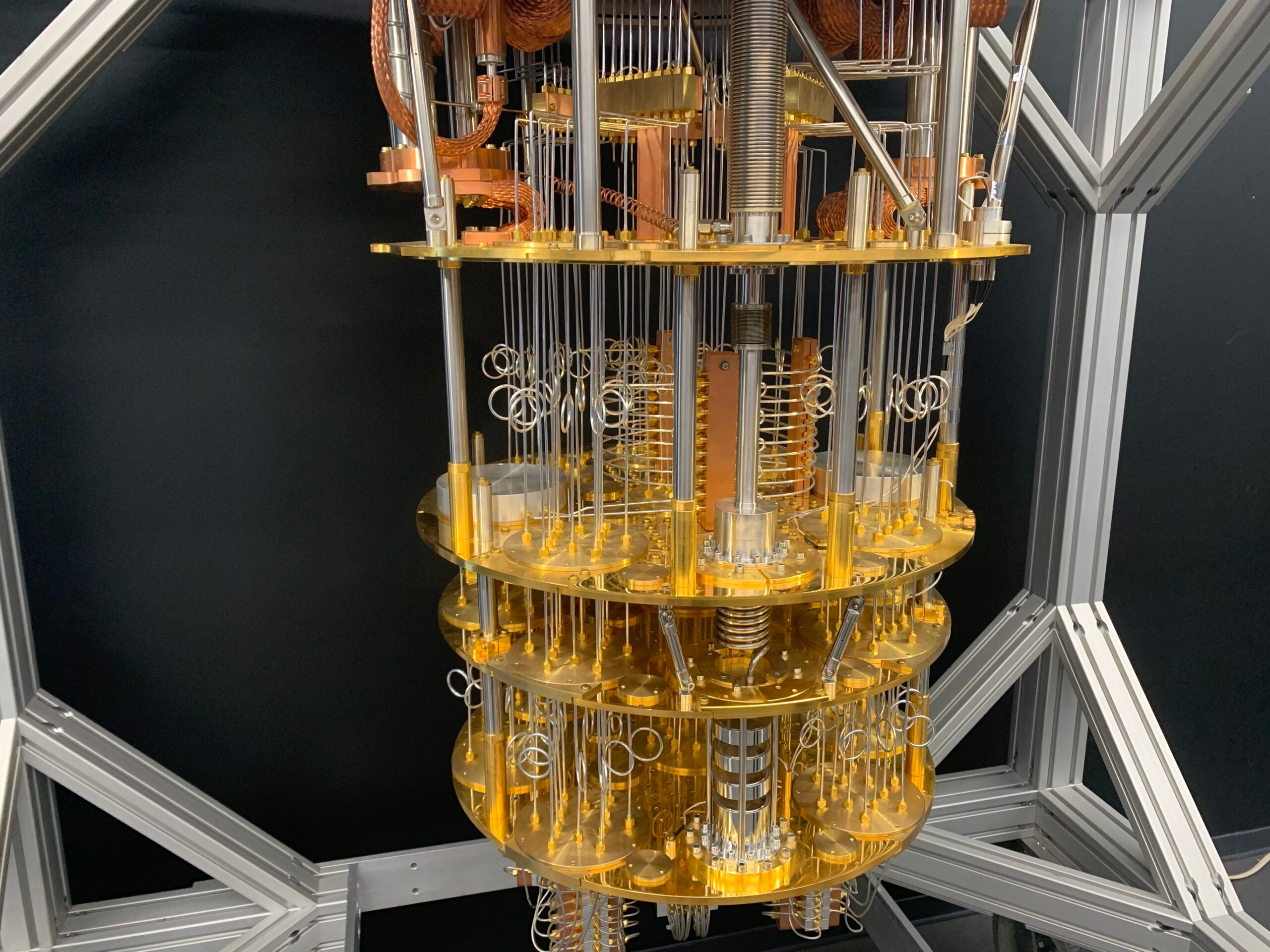 In photos: Journey to the center of a quantum computer