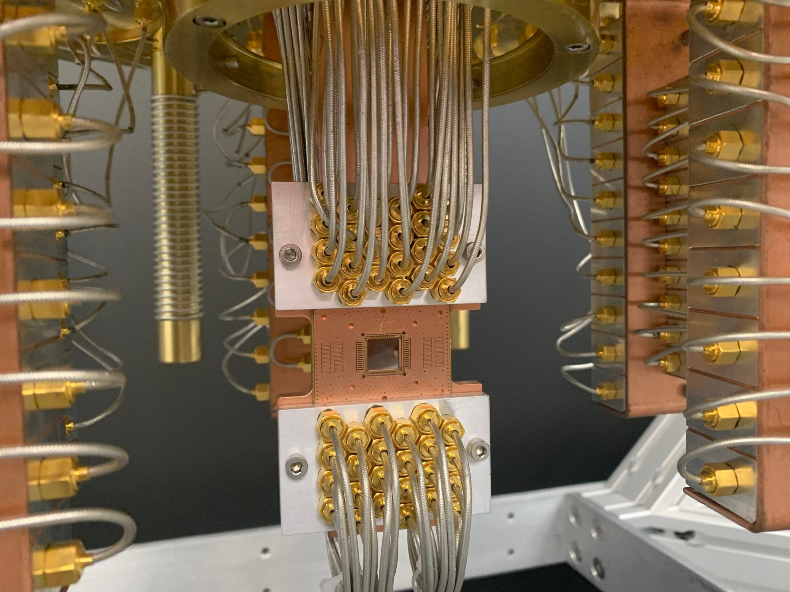 In photos: Journey to the center of a quantum computer