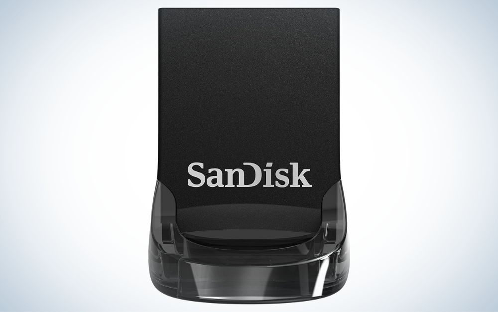 SanDisk 512GB UltraFit USB 3.1 Flash Drive is the best portable external hard drive for PS5.
