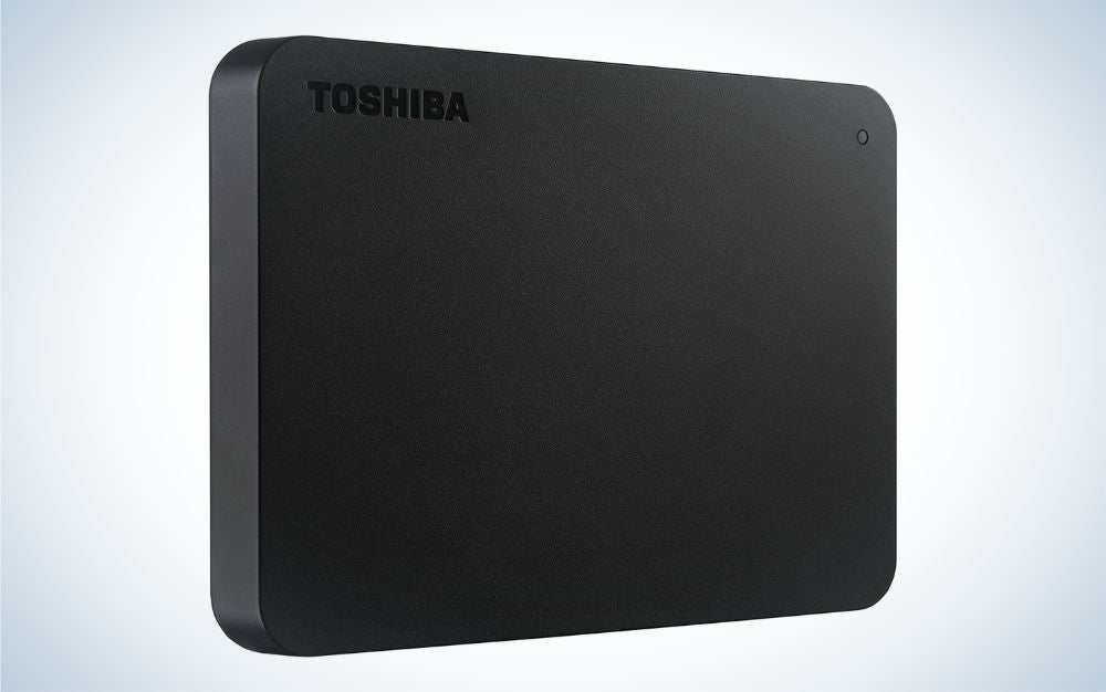 Toshiba Canvio Basics 1TB is the best budget external hard drive for PS5.