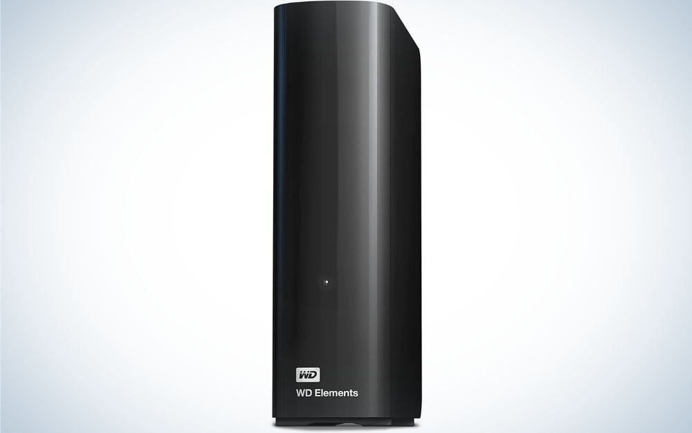 Western Digital 8TB Elements Desktop Hard Drive is the best value external hard drive for PS5.
