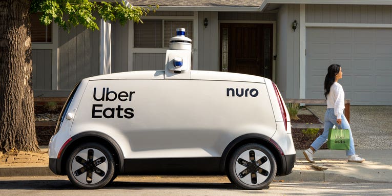 Are we ready for our Uber Eats orders to arrive via robot?