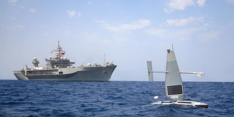 Iran grabbed two of the Navy’s Saildrones earlier this month. Why?