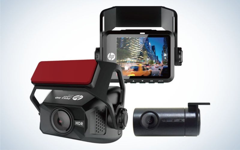 HP F660G is the best overall dash cam under $100.