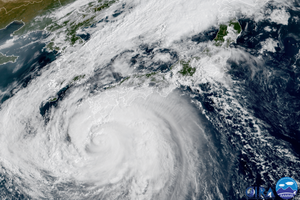 Typhoon Nanmadol slams into Japan with record breaking rain