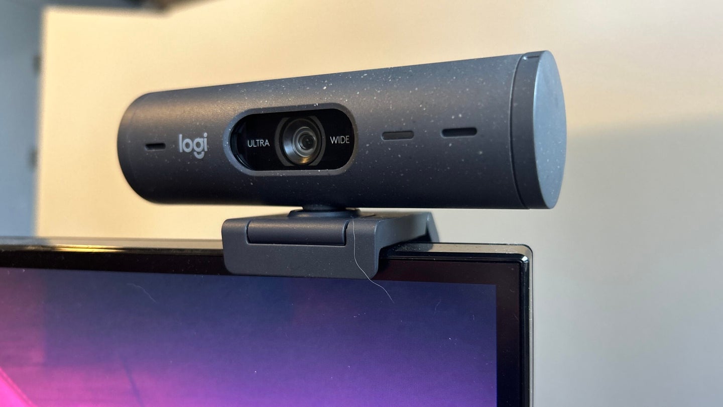 Logitech Brio 500 webcam Popular Science
