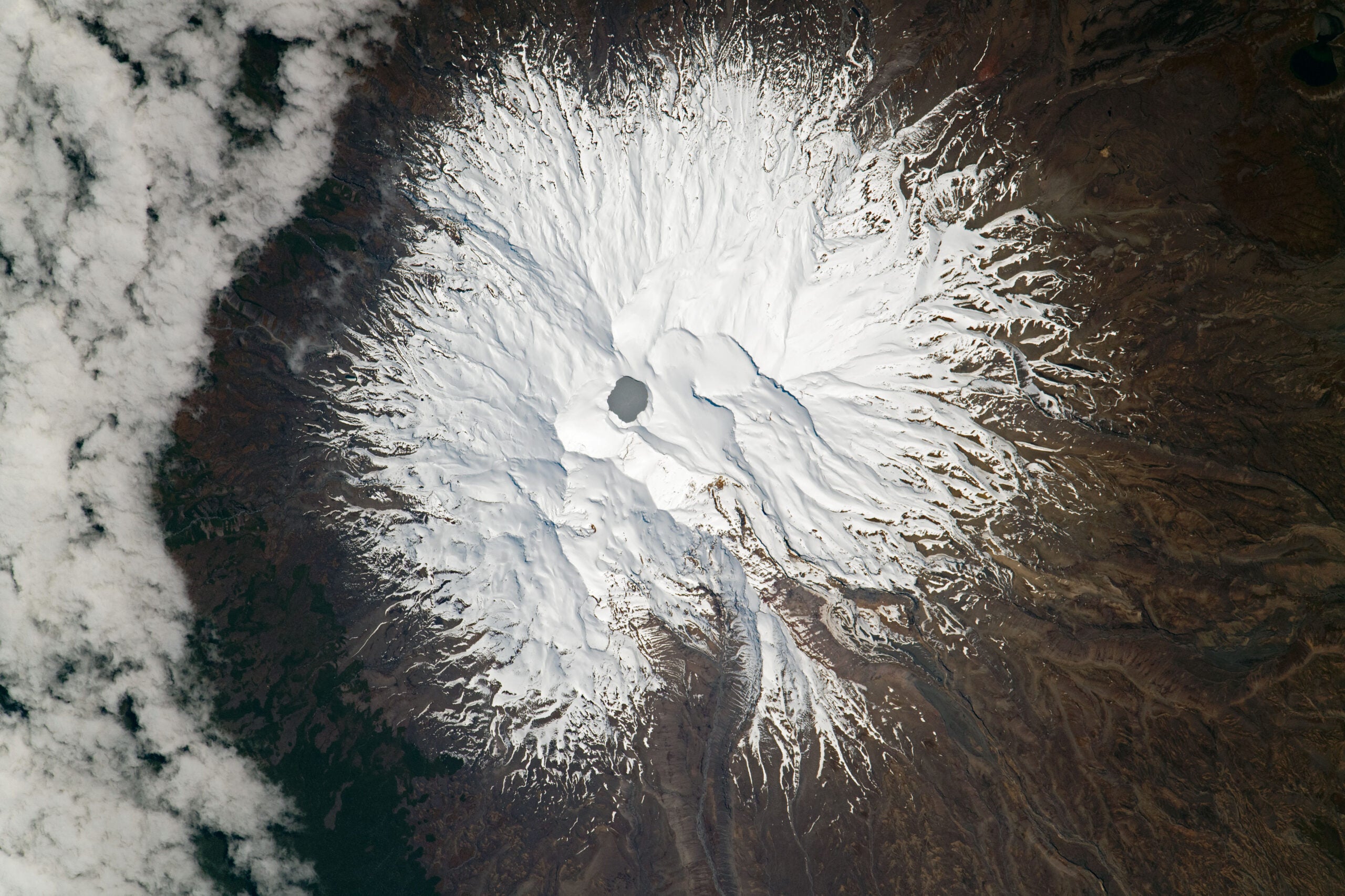 You’ve seen Mount Doom in the movies, now look at it from space