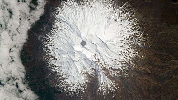 You’ve seen Mount Doom in the movies, now look at it from space