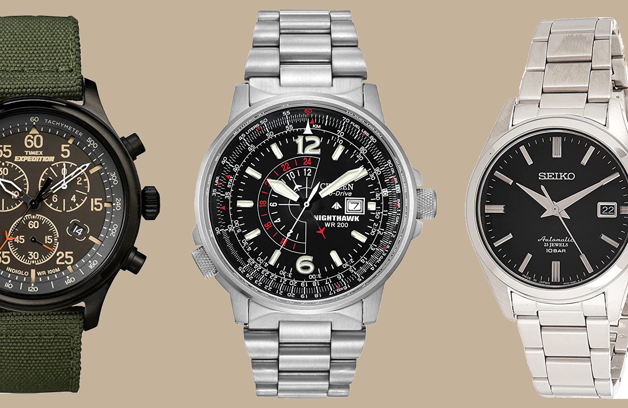 Save up to 60 percent on Timex and Seiko watches | Popular Science