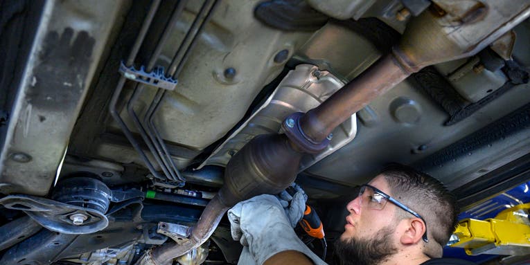 California is hoping to crush the market for stolen catalytic converters