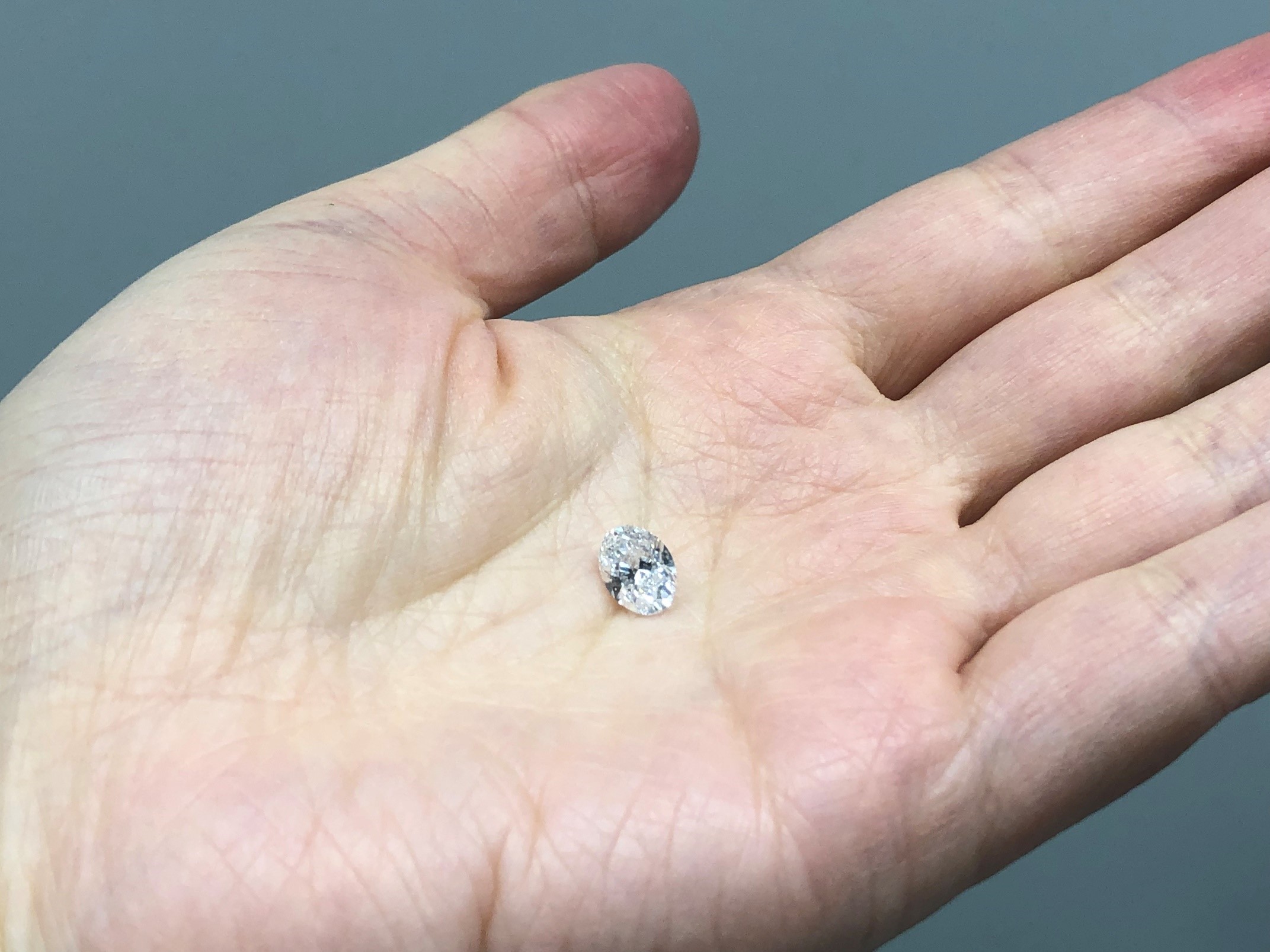A rare diamond is offering a glimpse into a possibly watery world inside the Earth