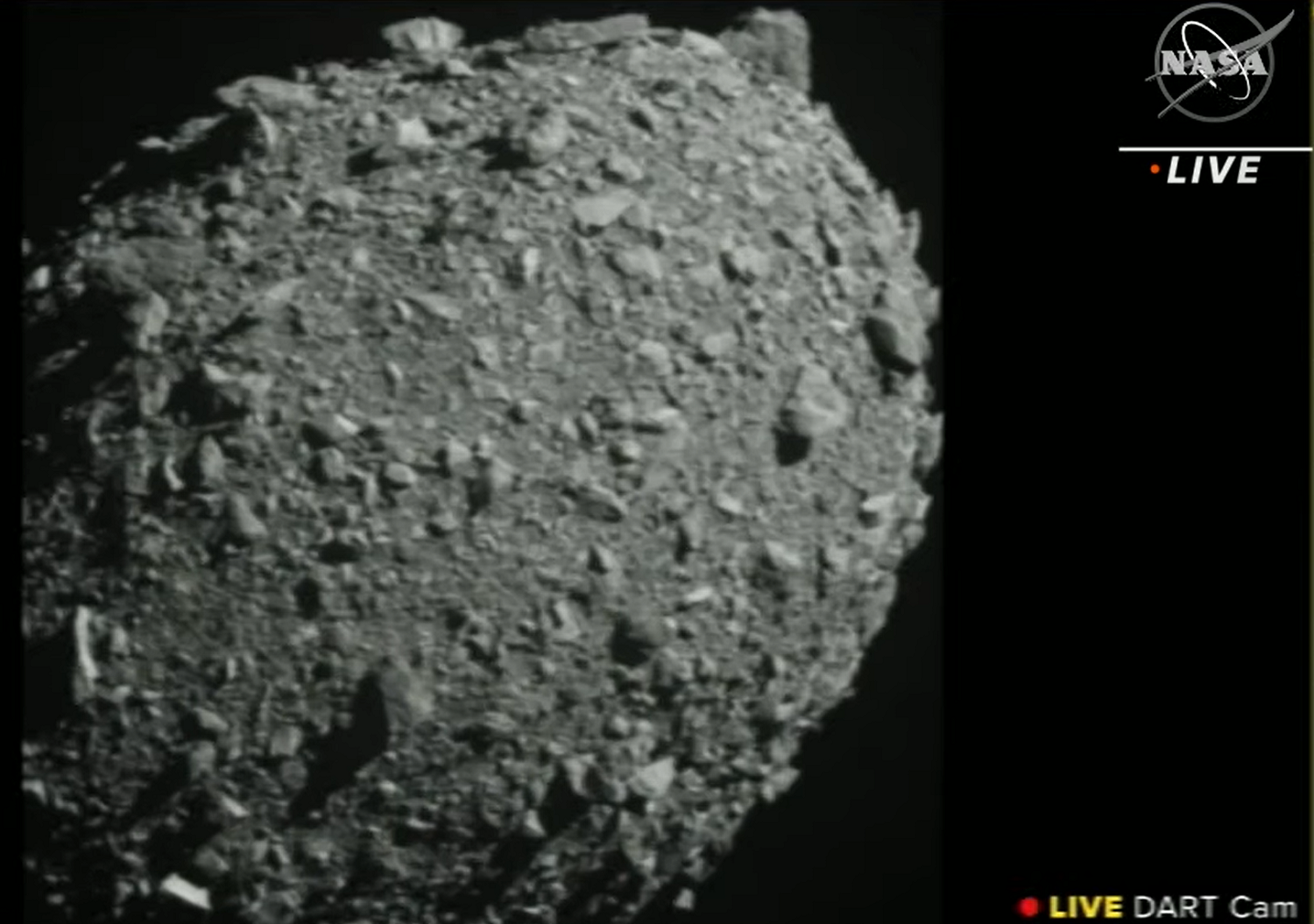 NASA’s first attempt to smack an asteroid was picture perfect
