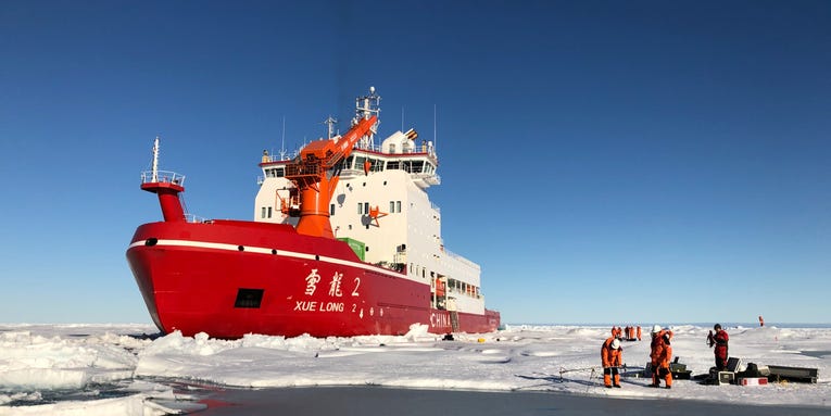 Melting sea ice is acidifying the Arctic Ocean