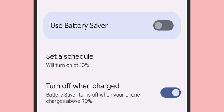 Stop Android from slowing down apps to save battery