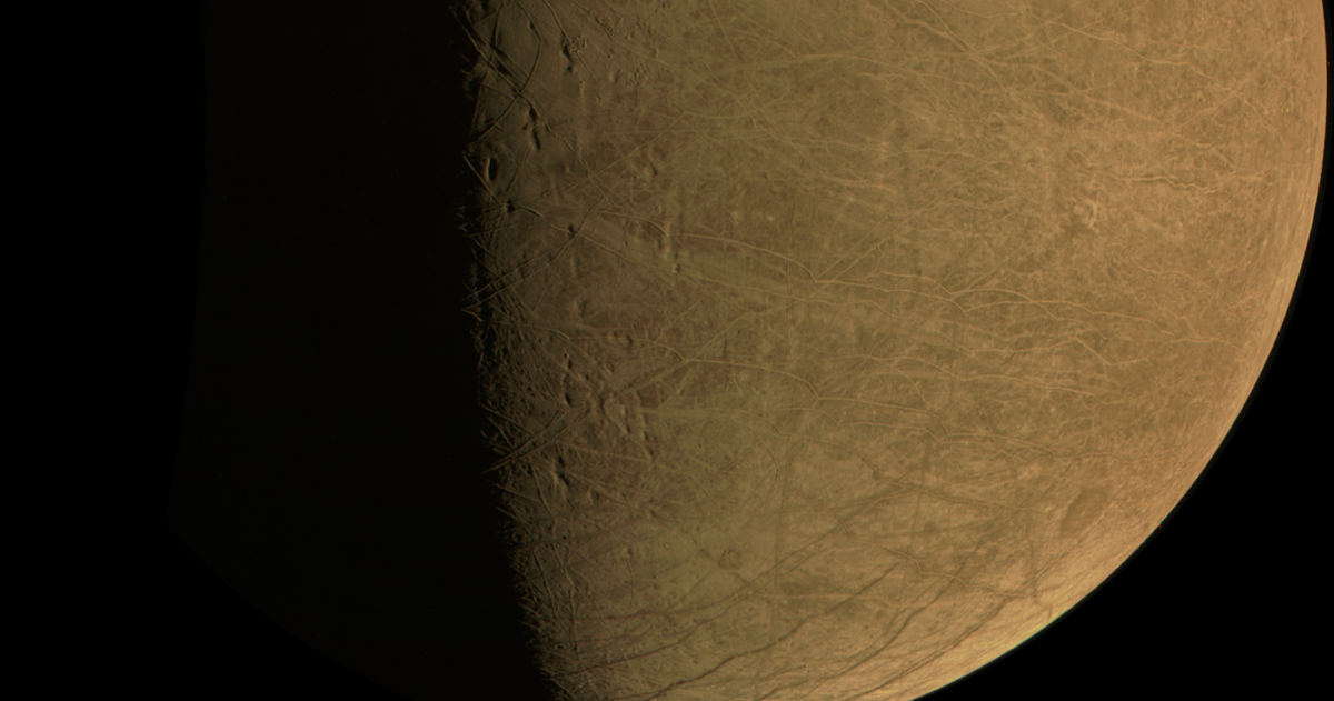 Aquí está el aspecto más detallado hasta ahora de Europa de Júpiter