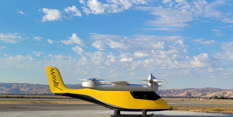 Wisk’s next-gen air taxi aims to transport four passengers with no pilot