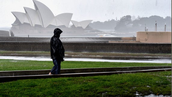 La Niña hits Sydney with record-breaking rain