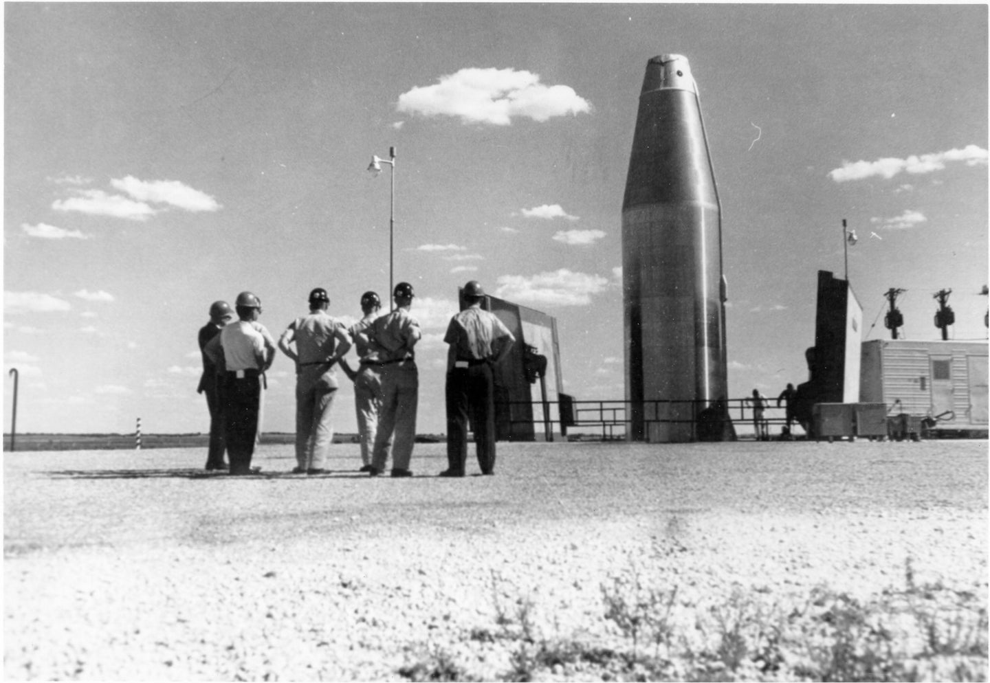 Atlas F missile infrastructure, circa early 1960s.