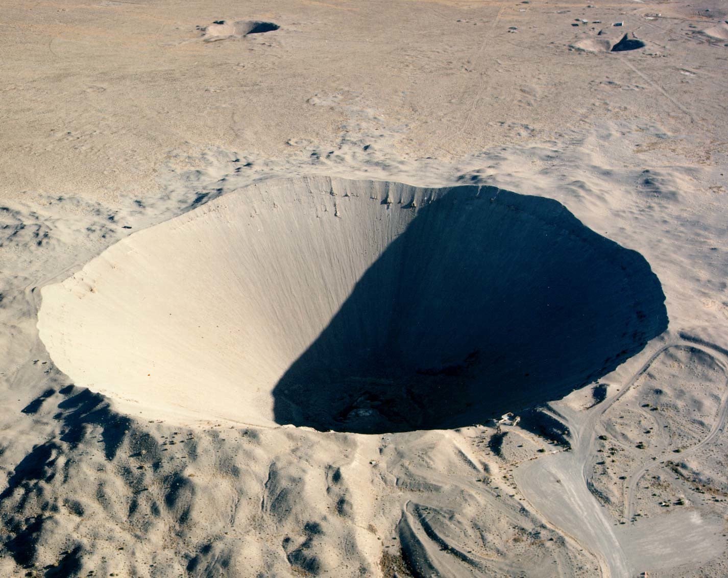 The Sedan Crater.