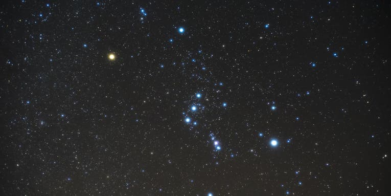 Why we turn stars into constellations