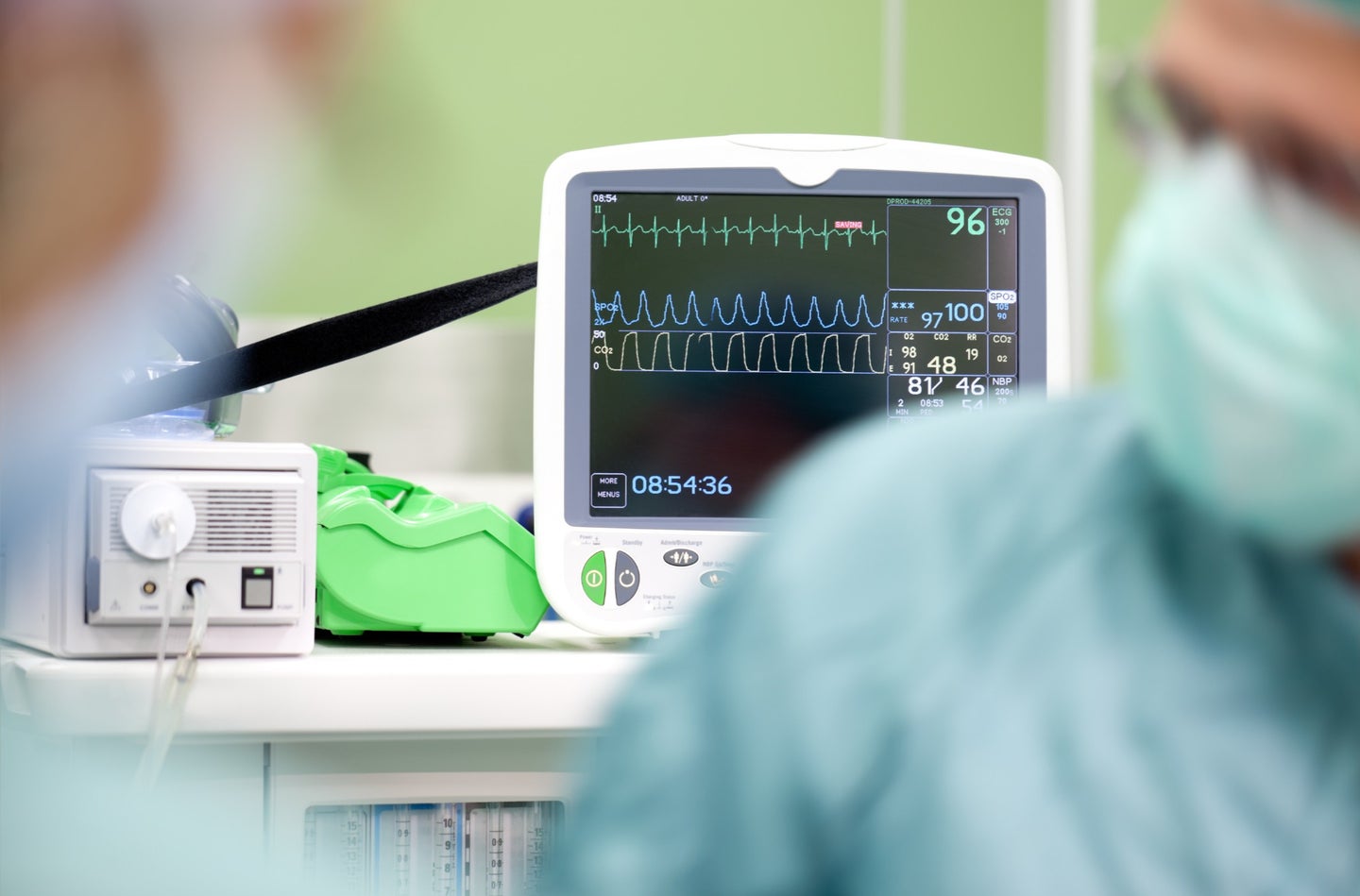 An echocardiogram detects heart rhythms.