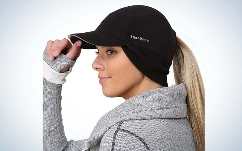 Trailheads' Fleece Ponytail Hat is one of the best gifts for runners.
