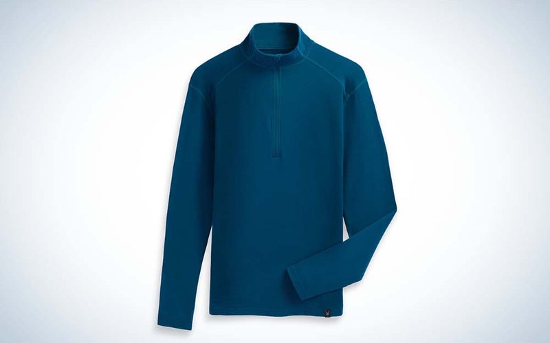 The Ibex Men's Woolies Tech Shirt is one of the best cold weather gifts for runners.