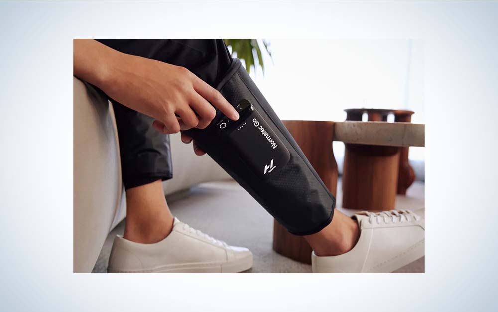 The Normatec Go wearables are one of the best gifts for runners.