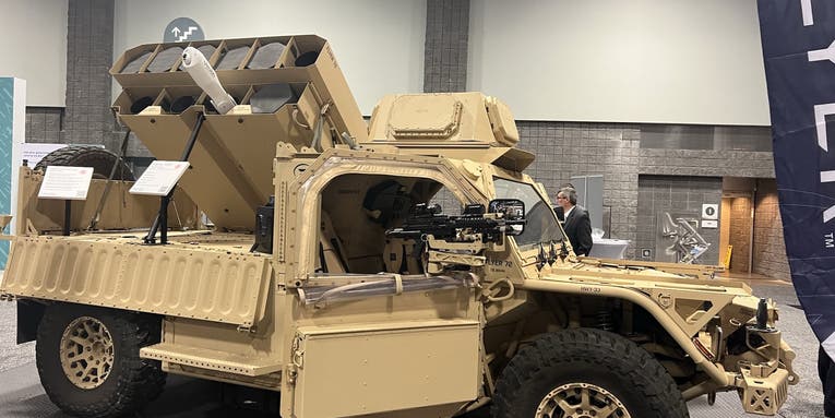 These military vehicles are designed to deploy drone-like missiles