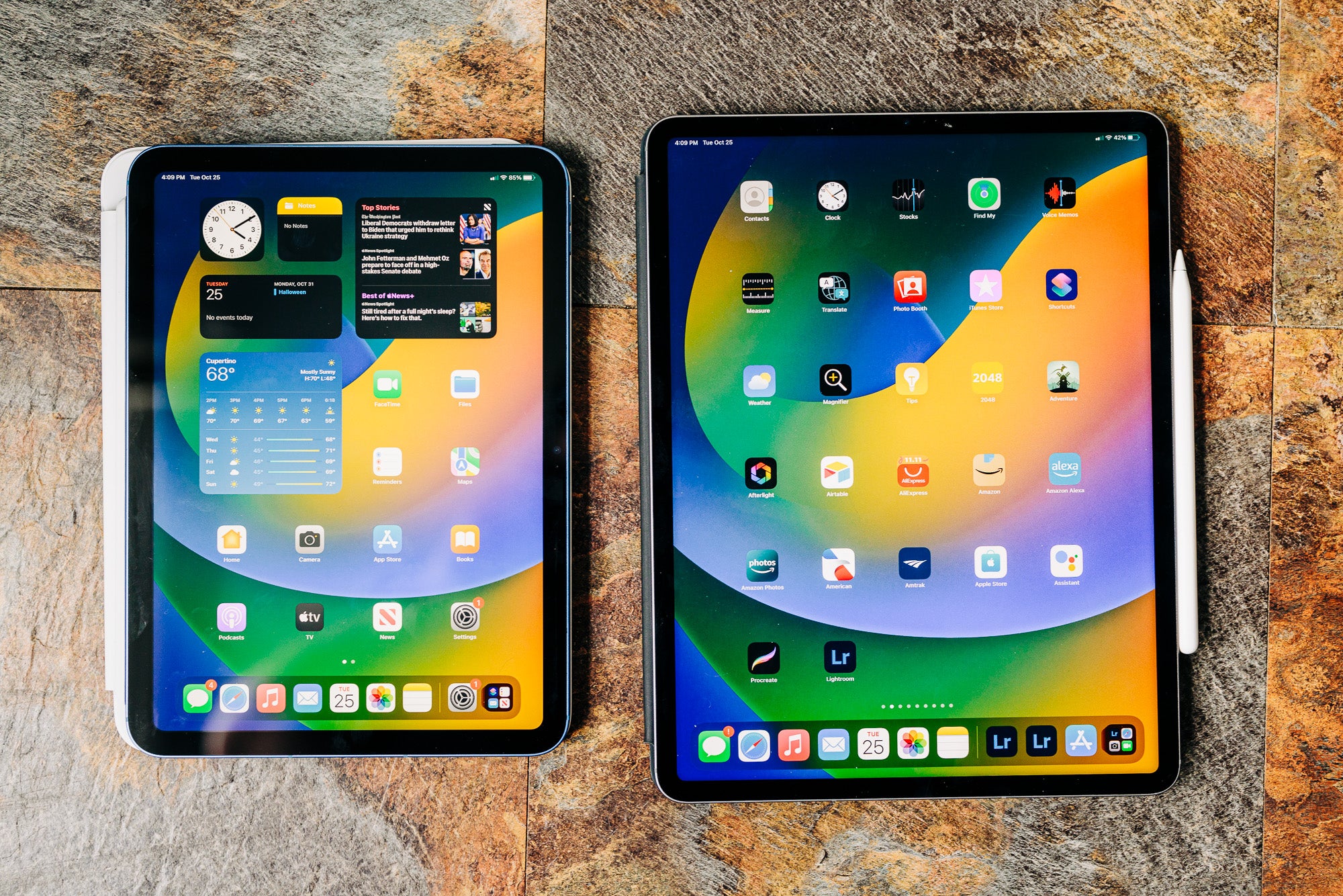 The iPad Pro 12.9 vs. the standard iPad