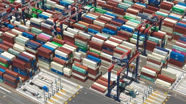 See how the US's busiest commercial seaport tackles supply chain bottlenecks