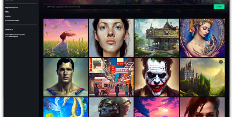 DeviantArt’s AI image generator aims to give more power to artists