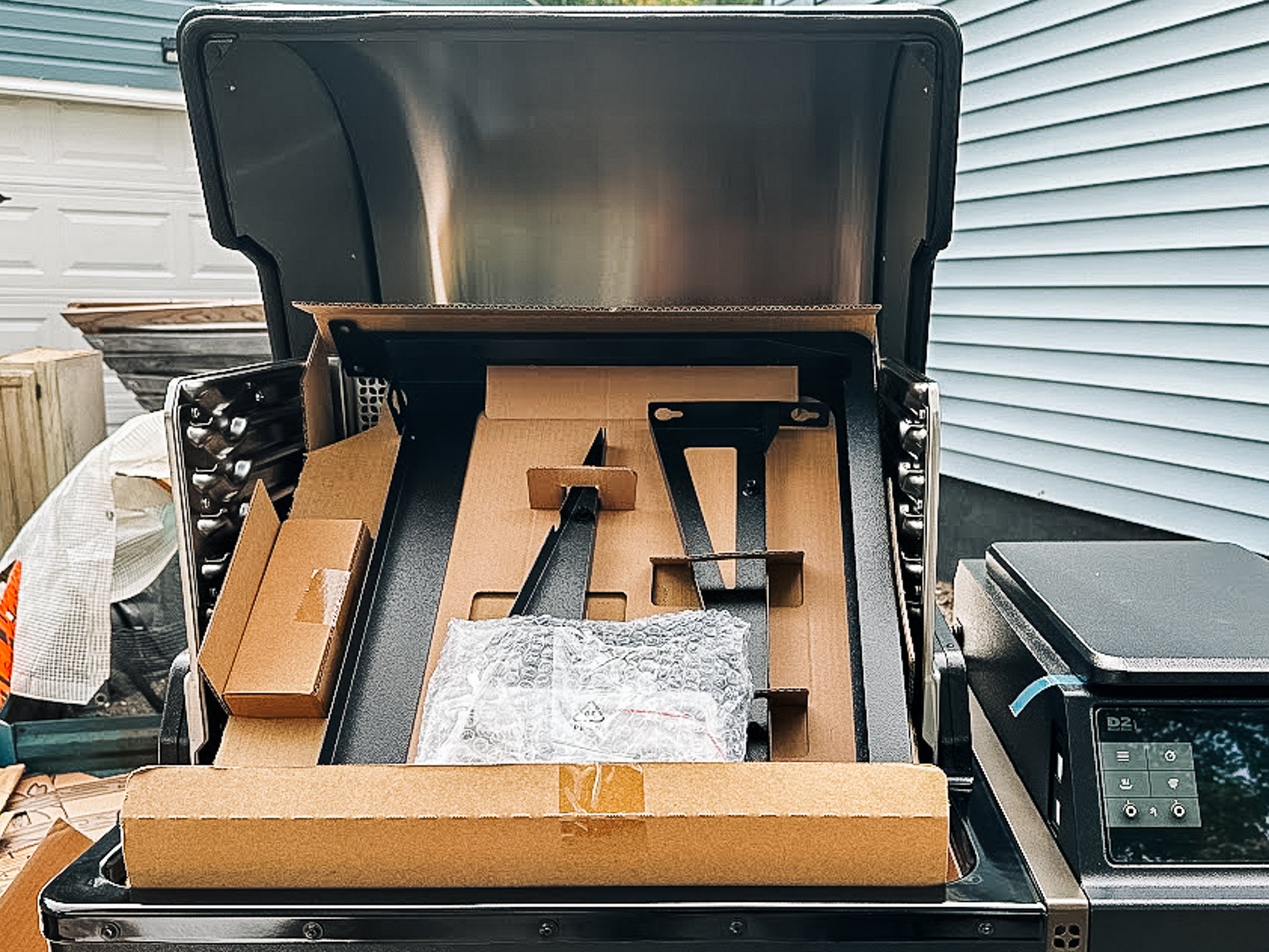 Traeger Timberline grill review as packed