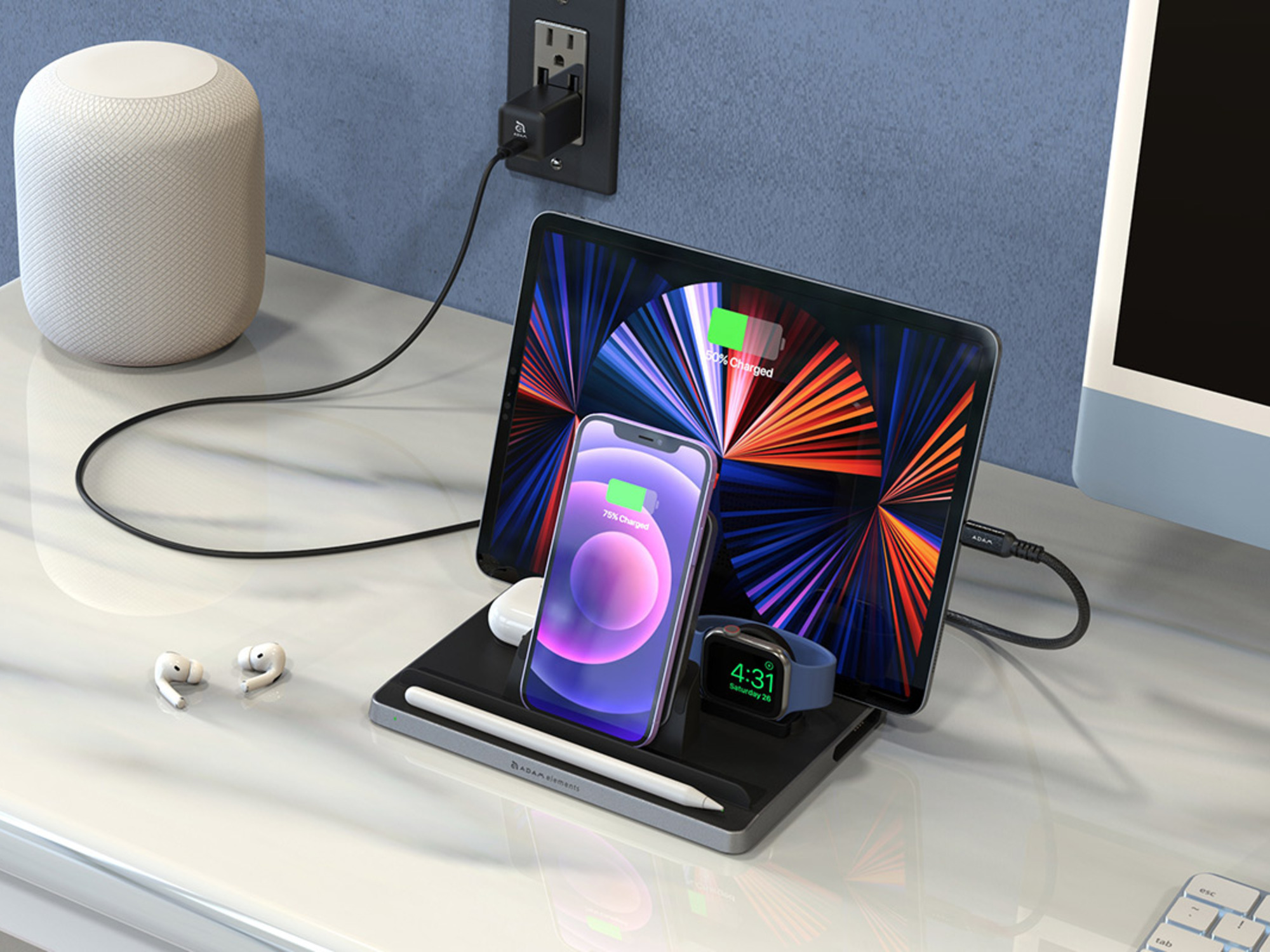 Take 17 percent off this Kickstarter-funded 5-in-1 wireless charging station
