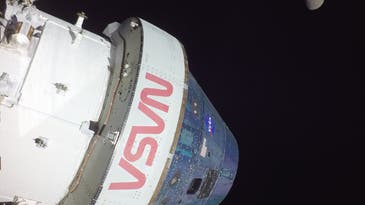 Orion will air kiss the moon today during important Artemis exercise