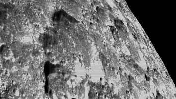 Orion sends back new images of the moon’s craters, some of which could be home to ice and water