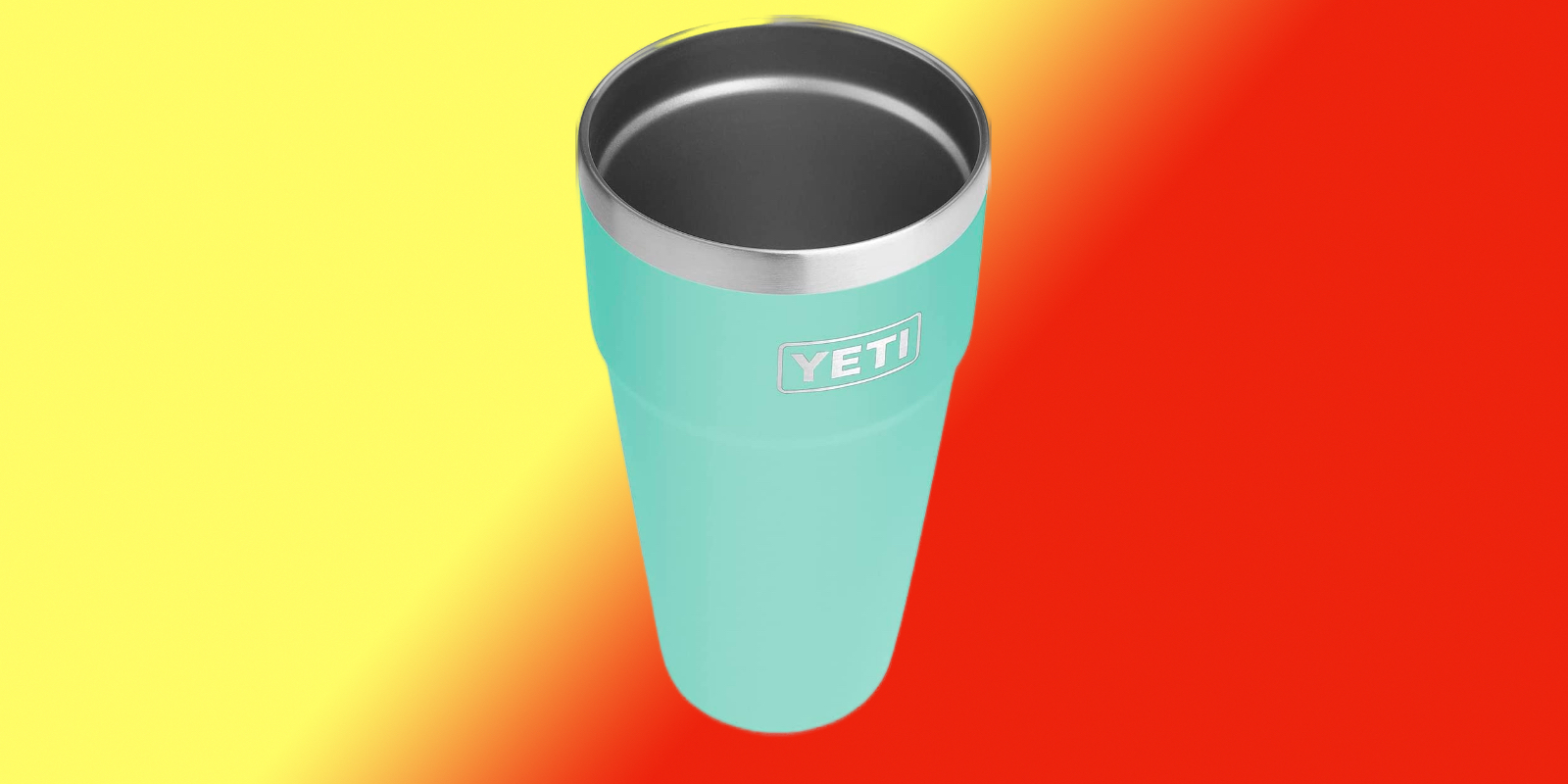 Yeti - Rambler 16 oz Stackable Pint Rescue Red