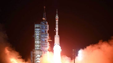 China's astronauts embark on a direct trip to their brand new space station