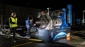 Can airplane engines run on hydrogen? A recent ground test showed good results.