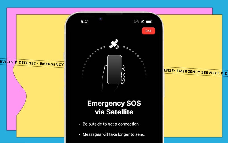 Emergency SOS via satellite by Apple: Locating lost hikers with satellites